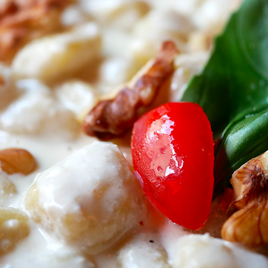 gnocchi à la crème restaurant